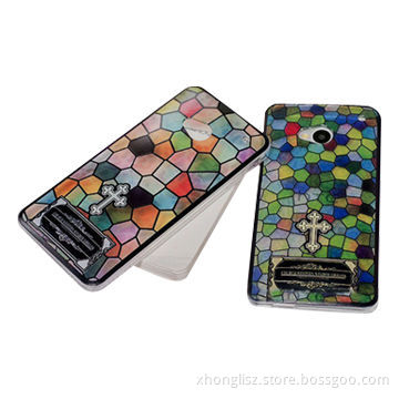 Printing PC Case for HTC M7, Customized Patterns are Welcome